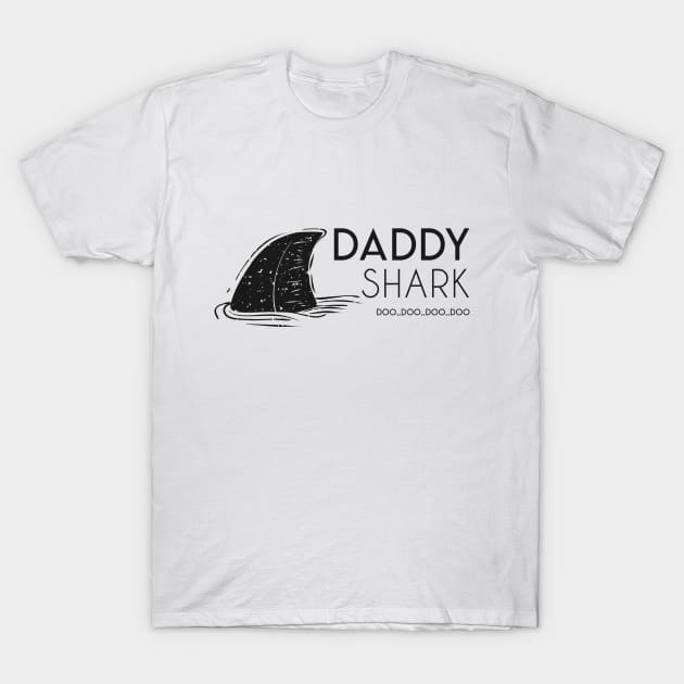 Daddy Shark T-Shirt by Saytee1